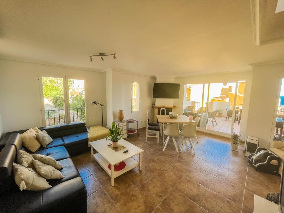 Charming Townhouse With Sea Views & Pool In Altea Calpe Exterior foto
