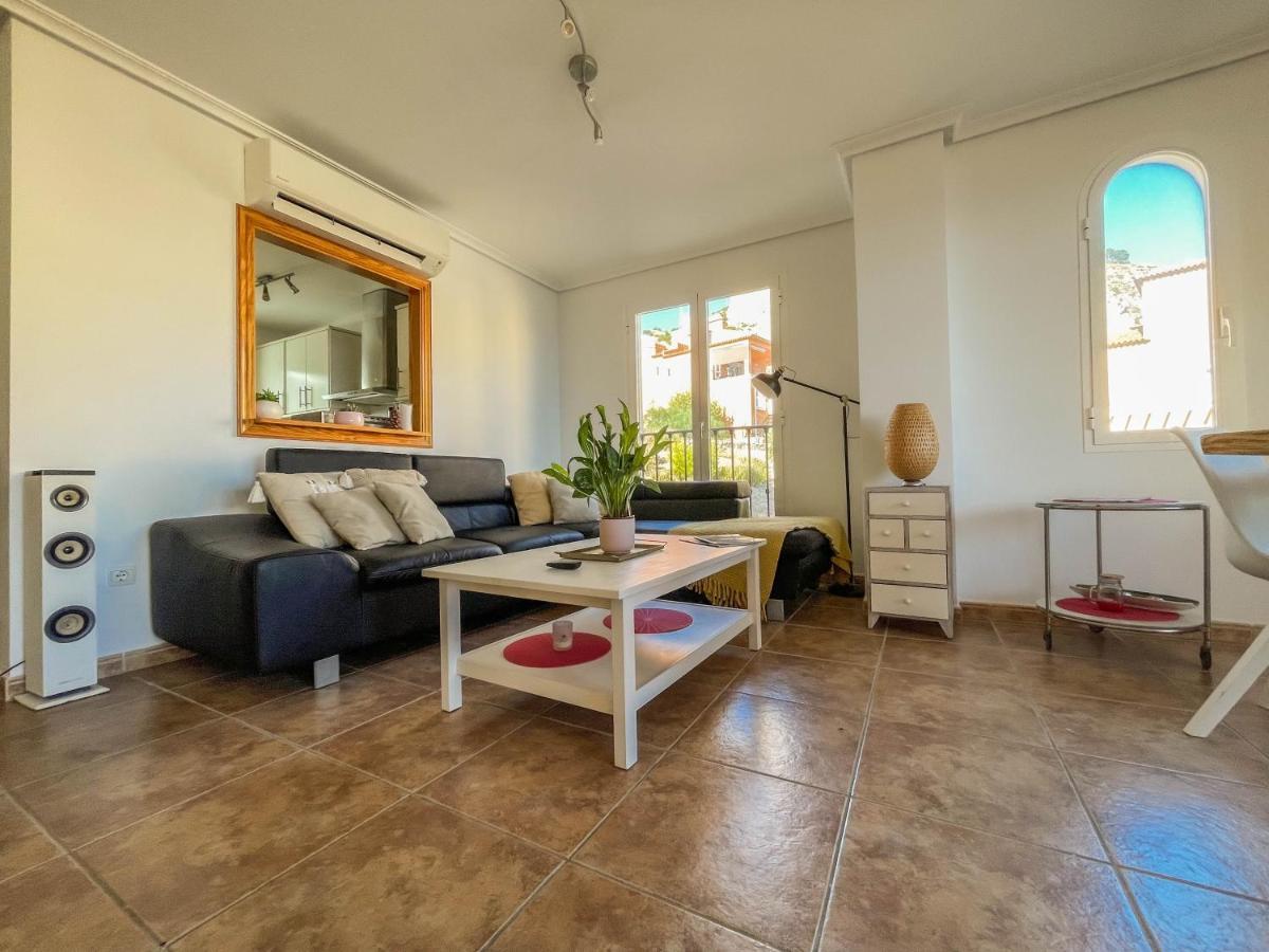 Charming Townhouse With Sea Views & Pool In Altea Calpe Exterior foto