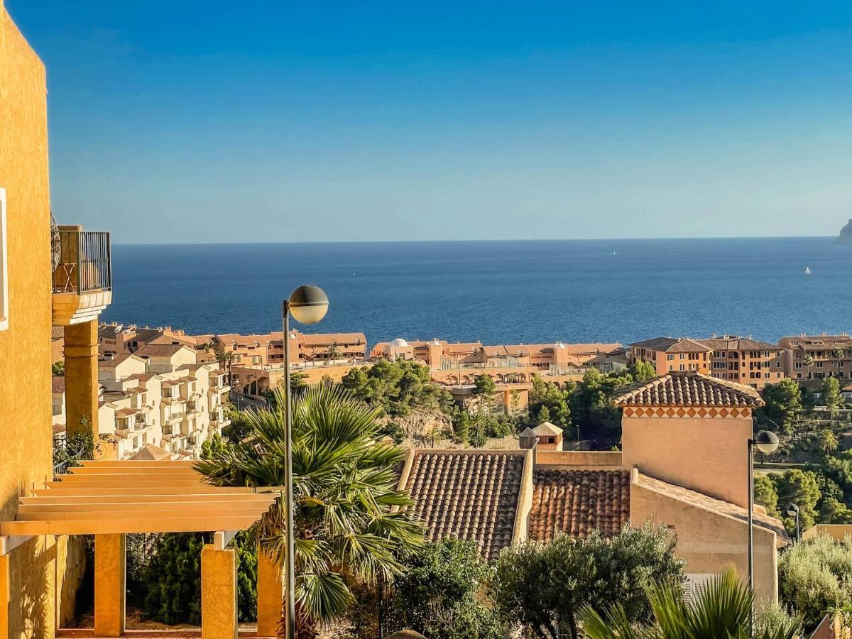 Charming Townhouse With Sea Views & Pool In Altea Calpe Exterior foto